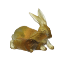 Picture of Daum Chinese Zodiac Horoscope Rabbits In Amber & Grey