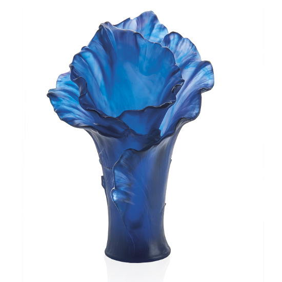 Picture of Daum Arum Blue Night Vase