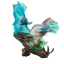 Picture of Daum Coral Sea 'The Dance Of The Fighters' Pair of Beta Fighting Fish Statue
