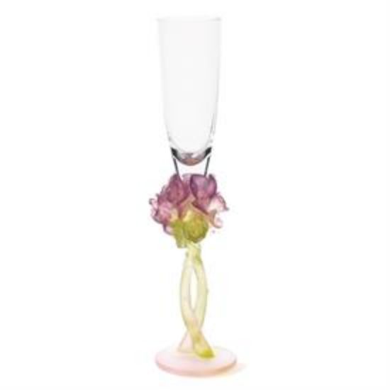 Picture of Daum Roses Champagne Flute