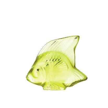 Picture of Lalique Fish Anise Green Figurine