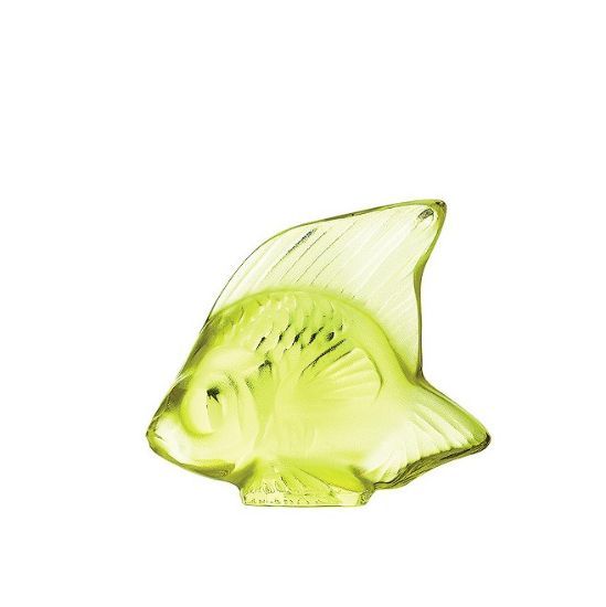 Picture of Lalique Fish Anise Green Figurine