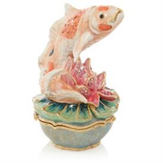 Picture of Jay Strongwater Liam Koi Mini Box