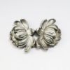 Picture of Antique Art Nouveau Sterling Silver Lotus 2-Piece Belt Buckle by William B. Kerr