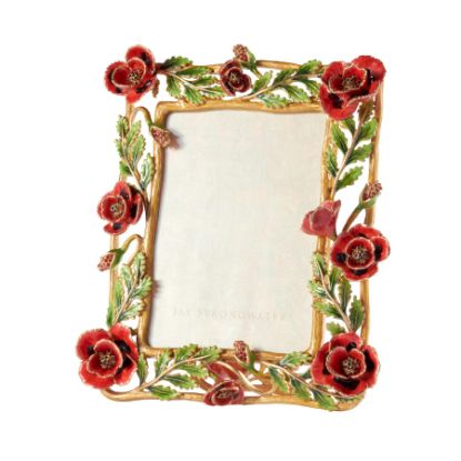 Picture of  Jay Strongwater Jane Poppy Frame.