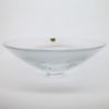 Picture of Lalique Rare Large 'Fuji Yama' crystal Centerpiece Bowl.
