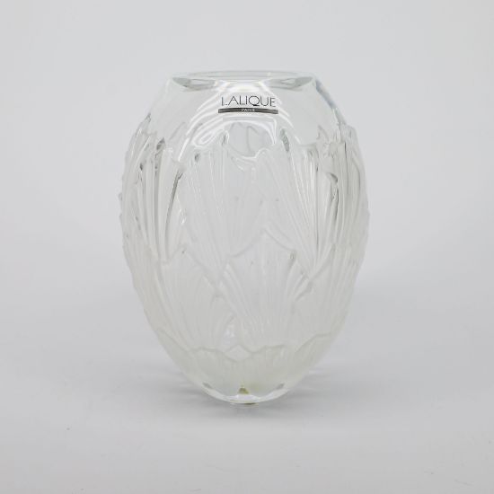 Picture of Lalique ,'Sandrift' Vase With Original Box & Coa. 