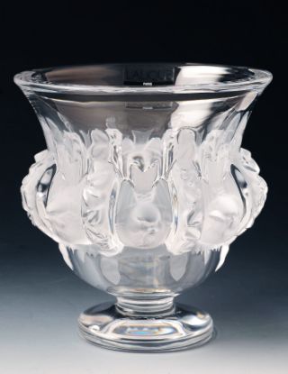 Picture of Lalique -Dampierre Vase Love Birds