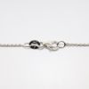 Picture of 18k White Gold Necklace with Two-Tone Gold & Diamond Pendant