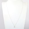 Picture of 18k White Gold Necklace with Diamond Solitaire Pendant