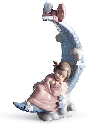 Picture of Lladro "Heavens Lullaby" Sleeping Girl Figurine