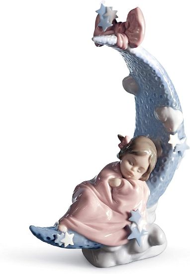 Picture of Lladro "Heavens Lullaby" Sleeping Girl Figurine