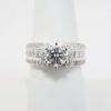 Picture of 14k White Gold & Diamond Engagement Ring