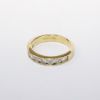 Picture of 14k Yellow Gold & Channel Set Diamond Wedding Band