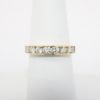 Picture of 14k Yellow Gold & Channel Set Diamond Wedding Band