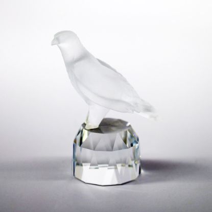 Picture of Rare Swarovski Crystal Eagle on Stand Figurine