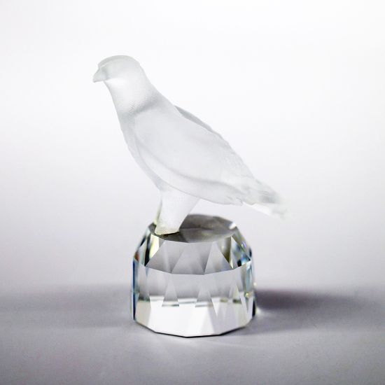 Picture of Rare Swarovski Crystal Eagle on Stand Figurine