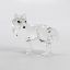 Picture of Swarovski Crystal 'Wolf' Figurine #207549 with Original Box