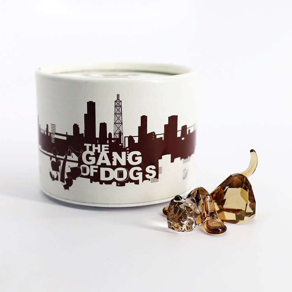 今週のおすすめ製品 Swarovski Queen. Silver The Crystal 'Peppino Dogs of Gang 彫刻・オブジェ