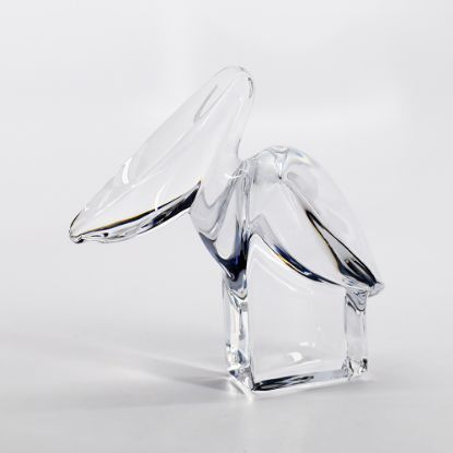 Picture of Orrefors Crystal Bob Hope Classic Golf Tournament Pelican Figurine