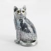 Picture of Christofle 'Lumiere d'Argent' Collection Cat and Two Kittens Silver Plated Figurines