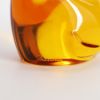 Picture of Baccarat Crystal Amber Seated Cat Paperweight/Figurine