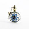 Picture of Vintage USSR Gilt Sterling Silver & Cloisonné Enamel Perfume Bottle