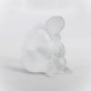 Picture of Lalique France Crystal Seated Male 'Nu Sage' Figurine #1192900