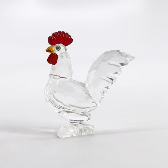 Picture of Swarovski Crystal Peaceful Countryside 'Cockerel' Rooster Figurine #247759