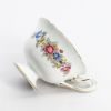 Picture of Shelley English Bone China 'Sheraton' Green Footed Tea Cup & Saucer