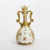 Picture of Late 1800's Willets Belleek Floral Motif Amphora Vase