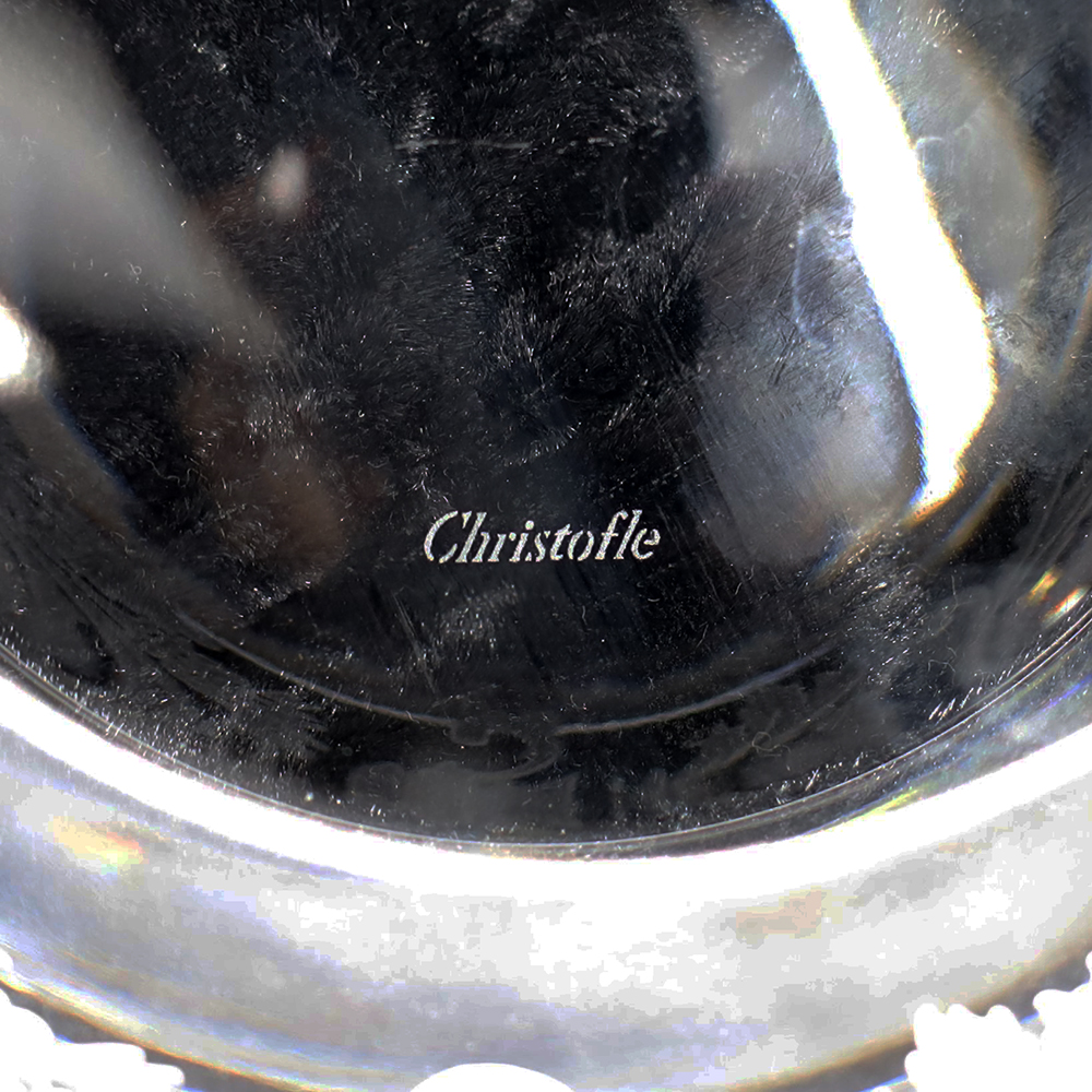 The Silver Queen | Christofle France Etched Crystal 'Orangerie