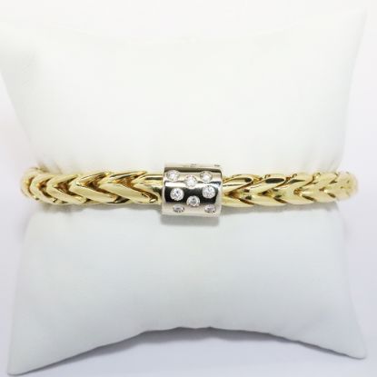 Picture of Pomeallato 18k Two-Tone Gold & Diamond Bracelet