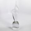 Picture of Daum France Crystal 'Flame' Sculpture with Original Box