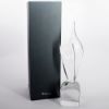 Picture of Daum France Crystal 'Flame' Sculpture with Original Box