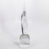 Picture of Daum France Crystal 'Flame' Sculpture with Original Box