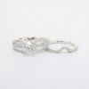 Picture of 14k White Gold & Diamond Bridal Ring Set