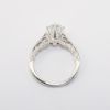 Picture of 14k White Gold & Round Brilliant Cut Diamond Engagement Ring