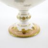 Picture of Pair of Jean Pouyat Limoges, France Porcelain Saucer Champagne Glasses with Plique-à-Jour Grapes