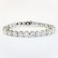 Picture of 14k White Gold & Round Brilliant Cut Diamond Tennis Bracelet 