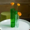 Picture of VIETRI 'Flora Glass' Green Vase