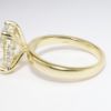 Picture of 14k Yellow Gold & GIA Certified Oval Brilliant Cut Solitaire Ring