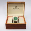 Picture of Hublot Classic Fusion 18k Rose Gold Automatic Green Dial and Diamond Bezel Watch