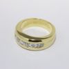Picture of 18k Yellow Gold & Diamond Band Men's Wedding Ring