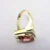 Picture of 14k Yellow Gold Fantasy Cut Party Colored Tourmaline & Diamond Ring