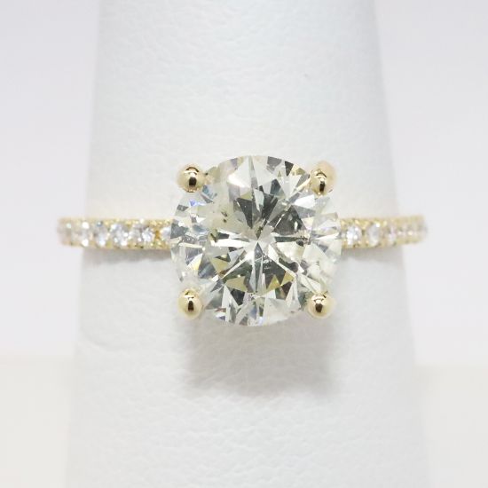 Picture of 14k Yellow Gold Diamond Ring