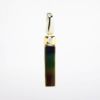 Picture of 18k Yellow Gold & Inlaid Ammolite Pendant with Diamond Accent