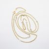 Picture of 14k Yellow Gold Necklace with White Gold & Bezel Set Diamond Stations