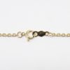 Picture of 14k Yellow Gold Necklace with White Gold & Bezel Set Diamond Stations