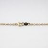 Picture of 14k Yellow Gold Necklace with White Gold & Bezel Set Diamond Stations